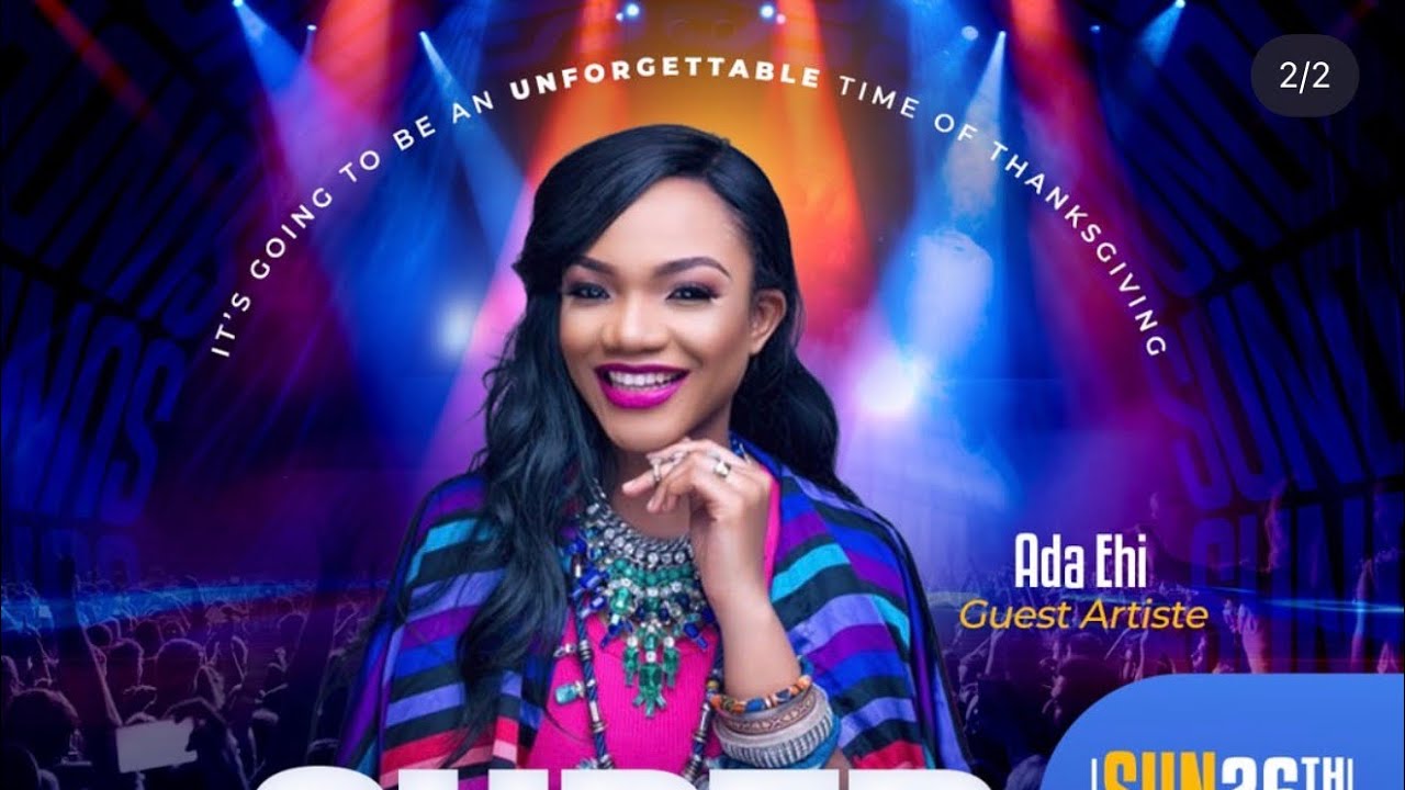 Ada Ehi live at KICC London - April 2026 Super Sunday